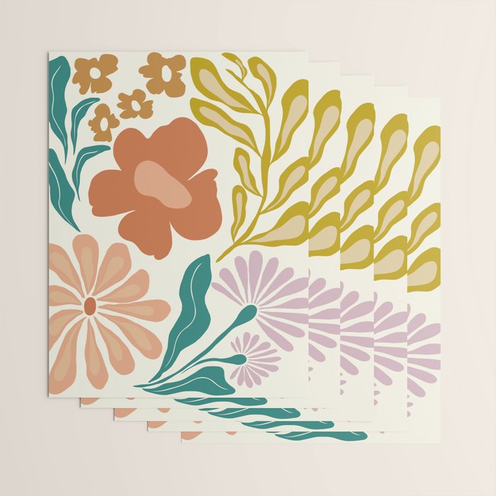 Timeless Petals Wrapping Paper Gallery Image 3