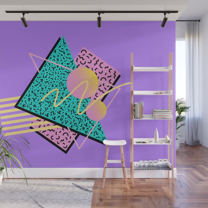 Memphis pattern 116 - 80s / 90s Retro Wall Mural Gallery Image 1