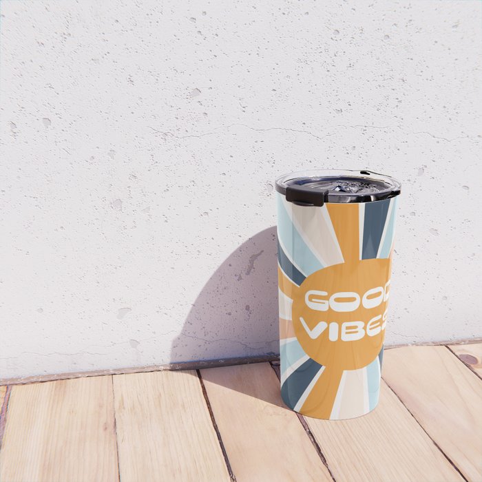 Good Vibes Sunshine Travel Mug Gallery Image 4