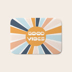 Good Vibes Sunshine Bath Mat Gallery Image 1