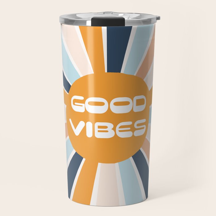 Good Vibes Sunshine Travel Mug Gallery Image 1