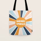 Good Vibes Sunshine Tote Bag Gallery Image 1
