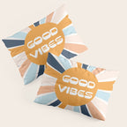 Good Vibes Sunshine Pillow Sham Gallery Image 3