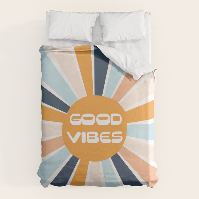 Good Vibes Sunshine Duvet Cover Gallery Image 1