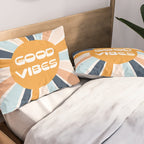 Good Vibes Sunshine Pillow Sham Gallery Image 2