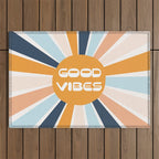 Good Vibes Sunshine Outdoor Rug Gallery Image 1