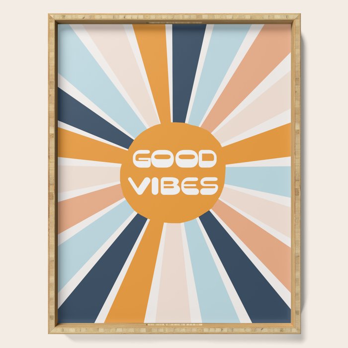 Good Vibes Sunshine Serving Tray Gallery Image 1