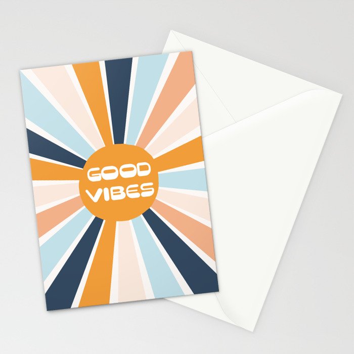 Good Vibes Sunshine Stationery Card Gallery Image 2