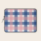 Soft Tones Grid Fusion Laptop Sleeve Gallery Image 1