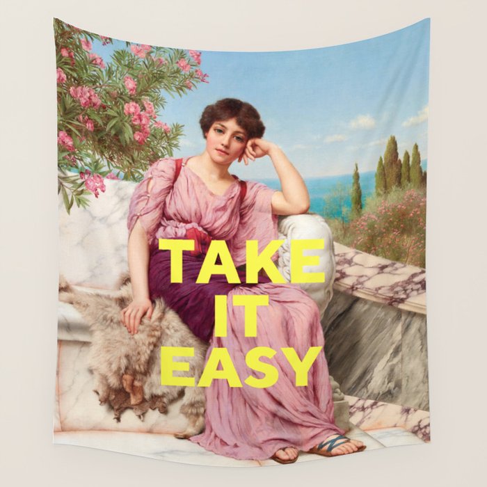 Take it Easy Wall Tapestry Gallery Image 4