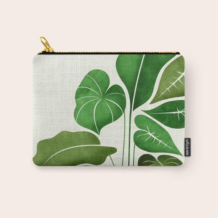 Cacophony Plant Illustration Carry All Pouch Gallery Image 1