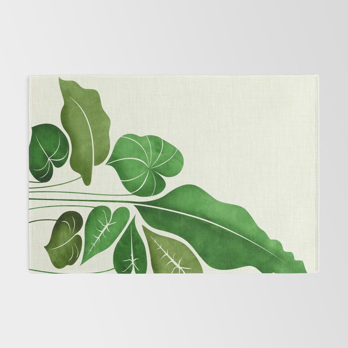 Cacophony Plant Illustration Rug Gallery Image 2