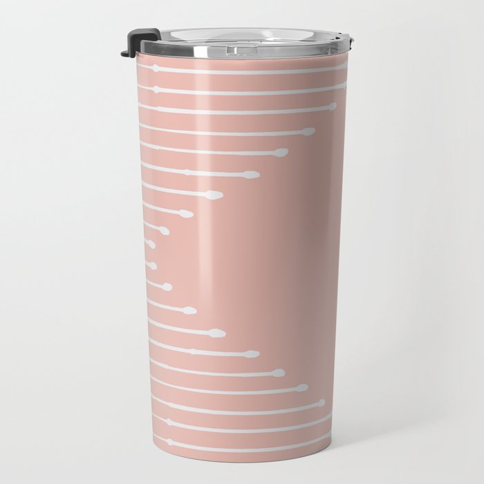Geo (Blush) Travel Mug Gallery Image 3