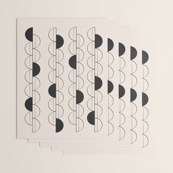 Lines in Motion 5 Wrapping Paper Gallery Image 3