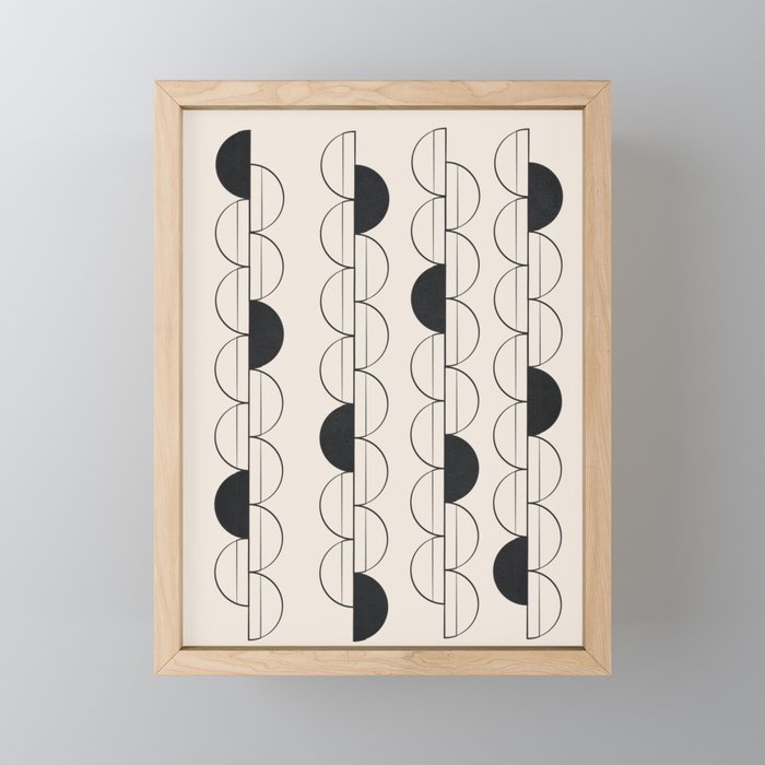Lines in Motion 5 Mini Art Print Gallery Image 1