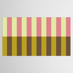 Retro Candy Stripe Pattern Tablecloth Gallery Image 2