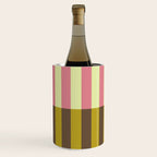 Retro Candy Stripe Pattern Wine Chiller Gallery Image 2