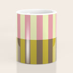 Retro Candy Stripe Pattern Coffee Mug Gallery Image 4