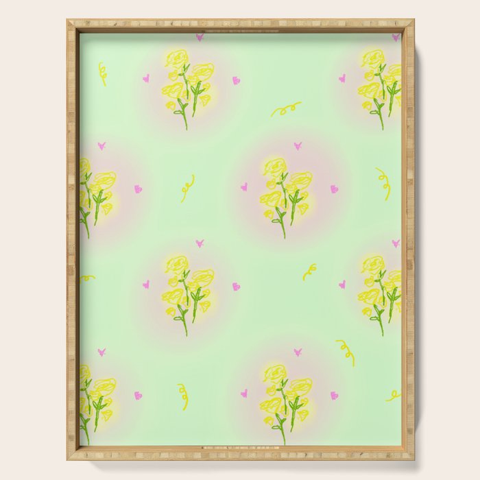 Spring Serenade Serving Tray Gallery Image 1