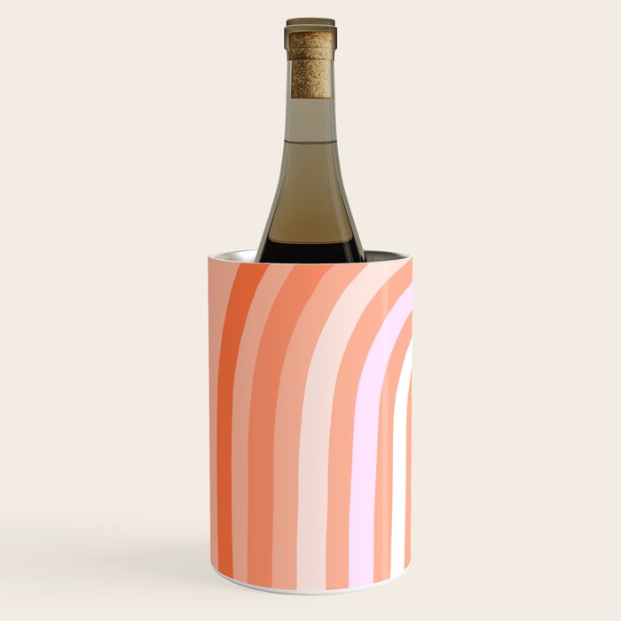 Rise above the Rainbow - Peachy pastels Wine Chiller Gallery Image 2