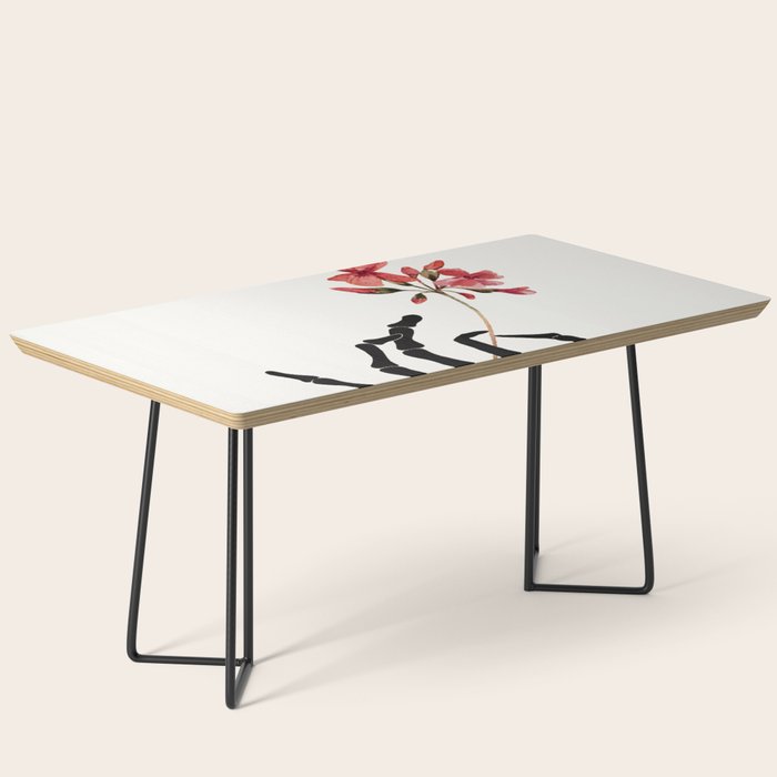 Skeleton Hand with Flower Coffee Table Gallery Image 1