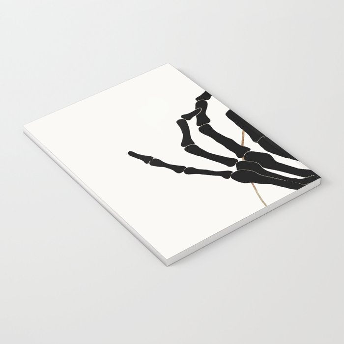 Skeleton Hand with Flower Notebook Gallery Image 3