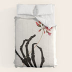 Skeleton Hand with Flower Comforter Gallery Image 6