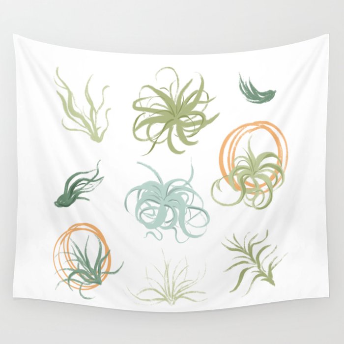 Air Plants Wall Tapestry Gallery Image 4