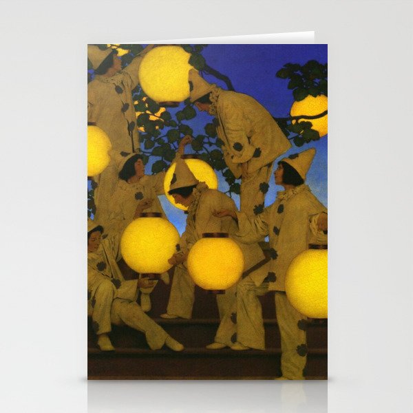 Maxfield Parrish - The Lantern Bearers , 1908 Stationery Card Gallery Image 1