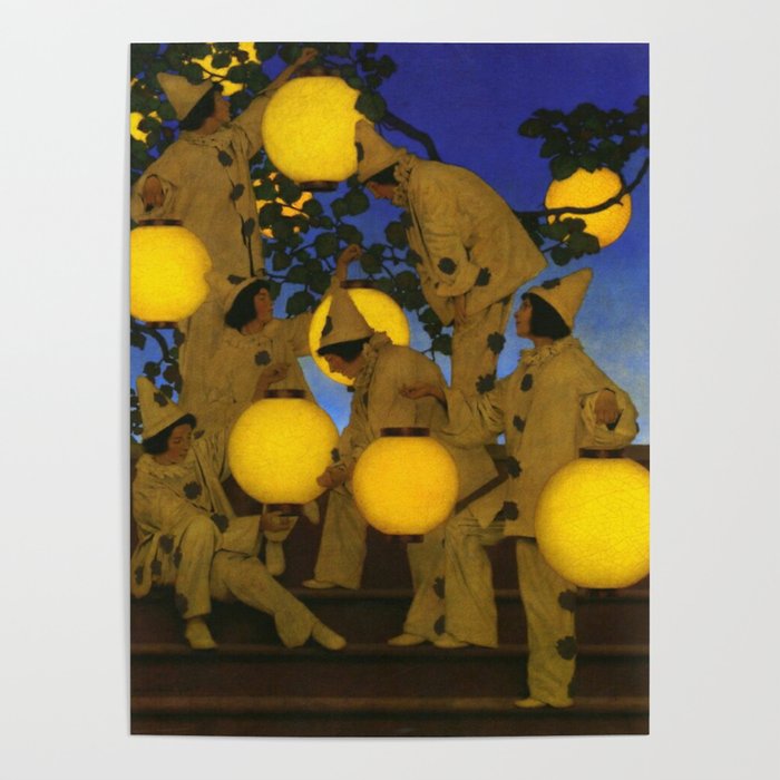 Maxfield Parrish - The Lantern Bearers , 1908 Poster Gallery Image 4