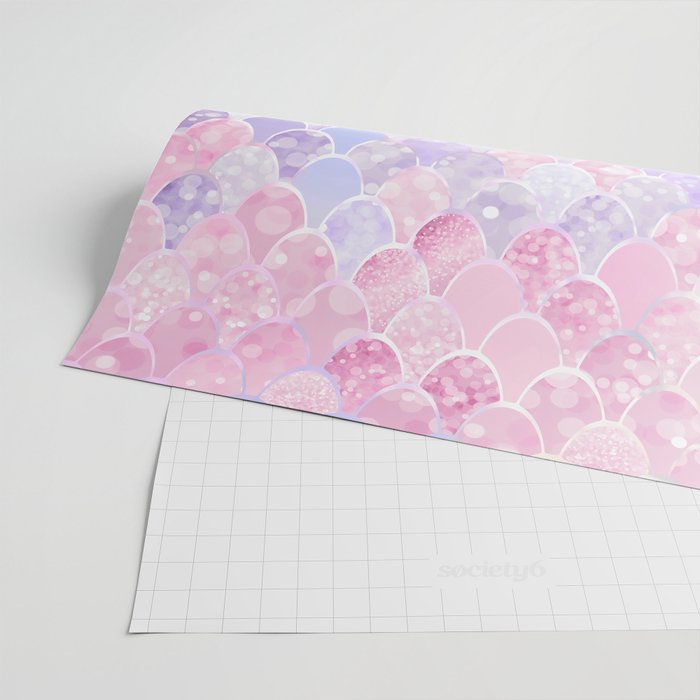 Mermaid Pastel Aesthetics Wrapping Paper Gallery Image 2