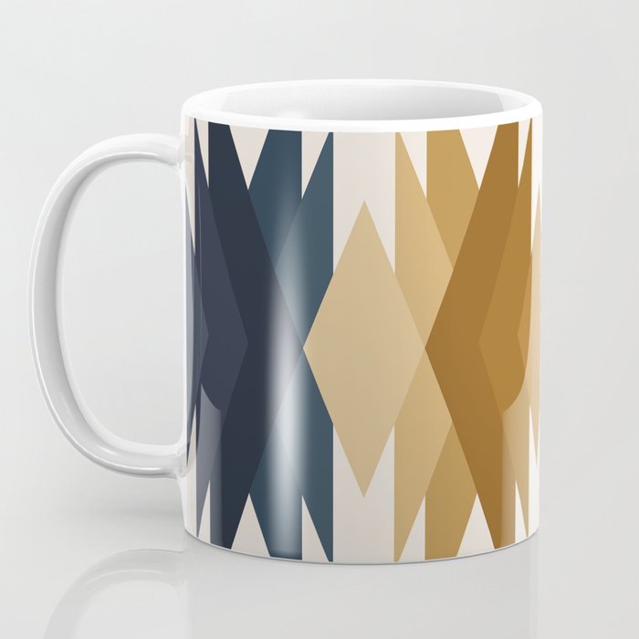 Bold Geometric Triangles V Coffee Mug Gallery Image 3
