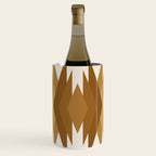 Bold Geometric Triangles V Wine Chiller Gallery Image 1