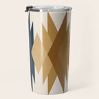 Bold Geometric Triangles V Travel Mug Gallery Image 3