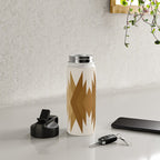 Bold Geometric Triangles V Water Bottle Gallery Image 4