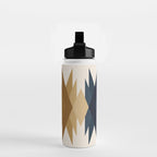 Bold Geometric Triangles V Water Bottle Gallery Image 2