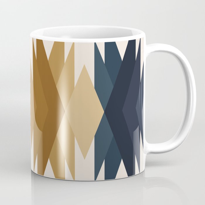 Bold Geometric Triangles V Coffee Mug Gallery Image 1