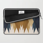 Bold Geometric Triangles V Laptop Sleeve Gallery Image 2