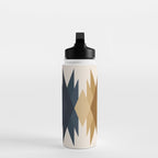 Bold Geometric Triangles V Water Bottle Gallery Image 3