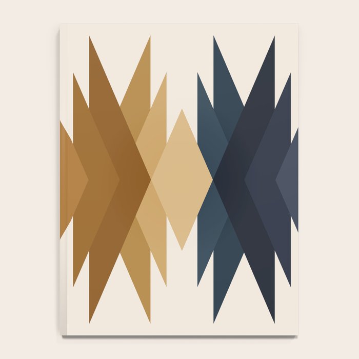 Bold Geometric Triangles V Notebook Gallery Image 4
