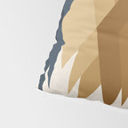 Bold Geometric Triangles V Pillow Sham Gallery Image 4