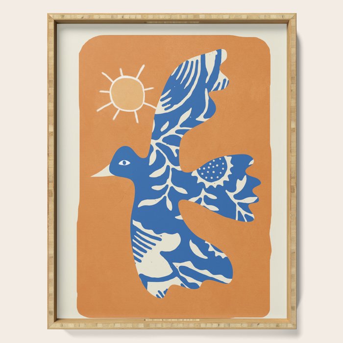 Abstract Flight 13 Serving Tray Gallery Image 1