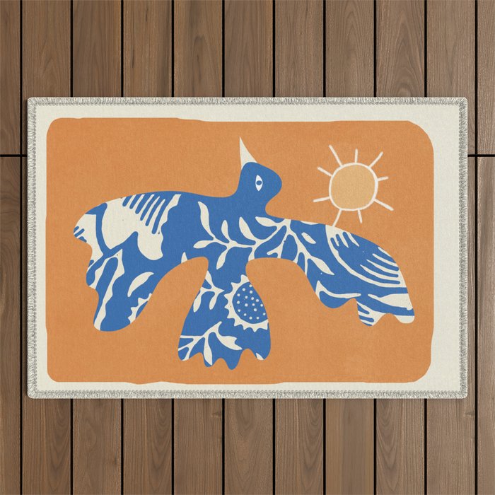 Abstract Flight 13 Outdoor Rug Gallery Image 1