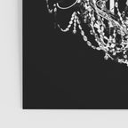 Chandelier, Black and White Poster Gallery Image 3