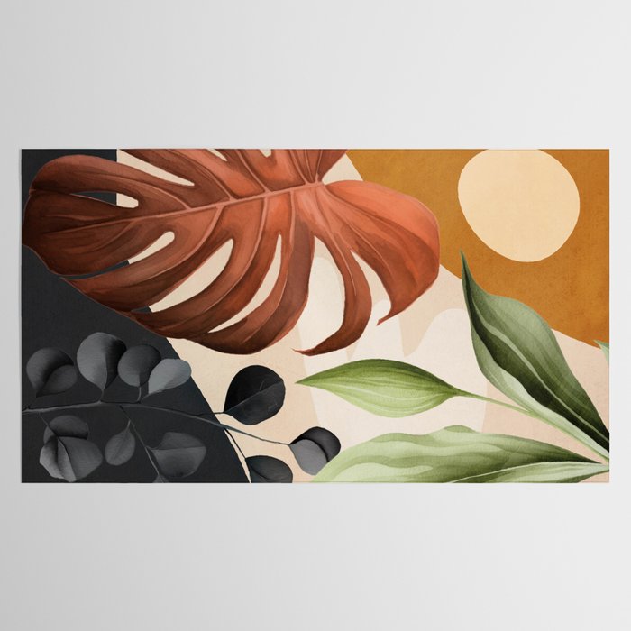 Abstract Tropical Art 20 Tablecloth Gallery Image 2