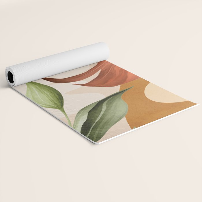 Abstract Tropical Art 20 Yoga Mat Gallery Image 2