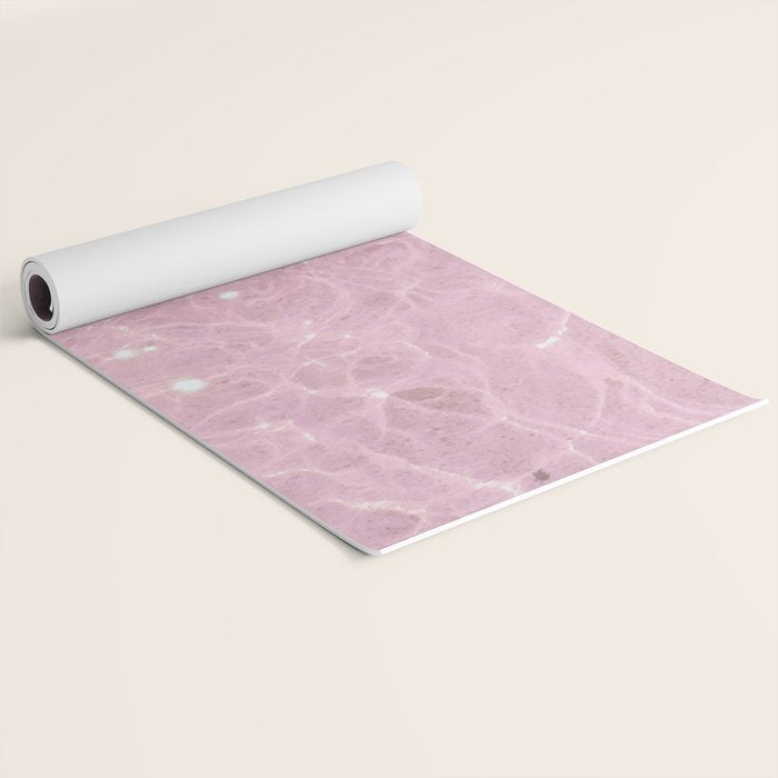 Pink Water Yoga Mat Gallery Image 2