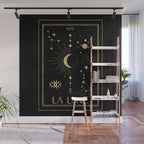 The Moon or La Lune Gold Edition Wall Mural Gallery Image 1