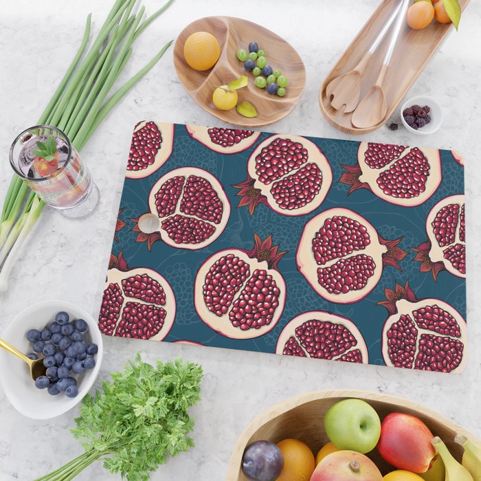 Pomegranate slices  Cutting Board Gallery Image 2