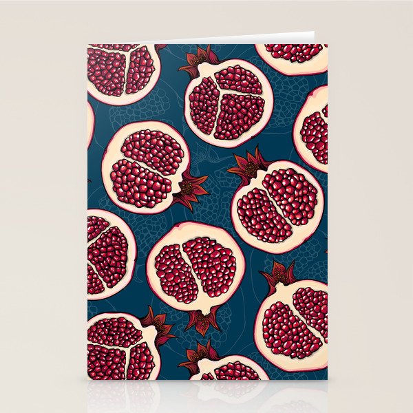 Pomegranate slices  Stationery Card Gallery Image 2